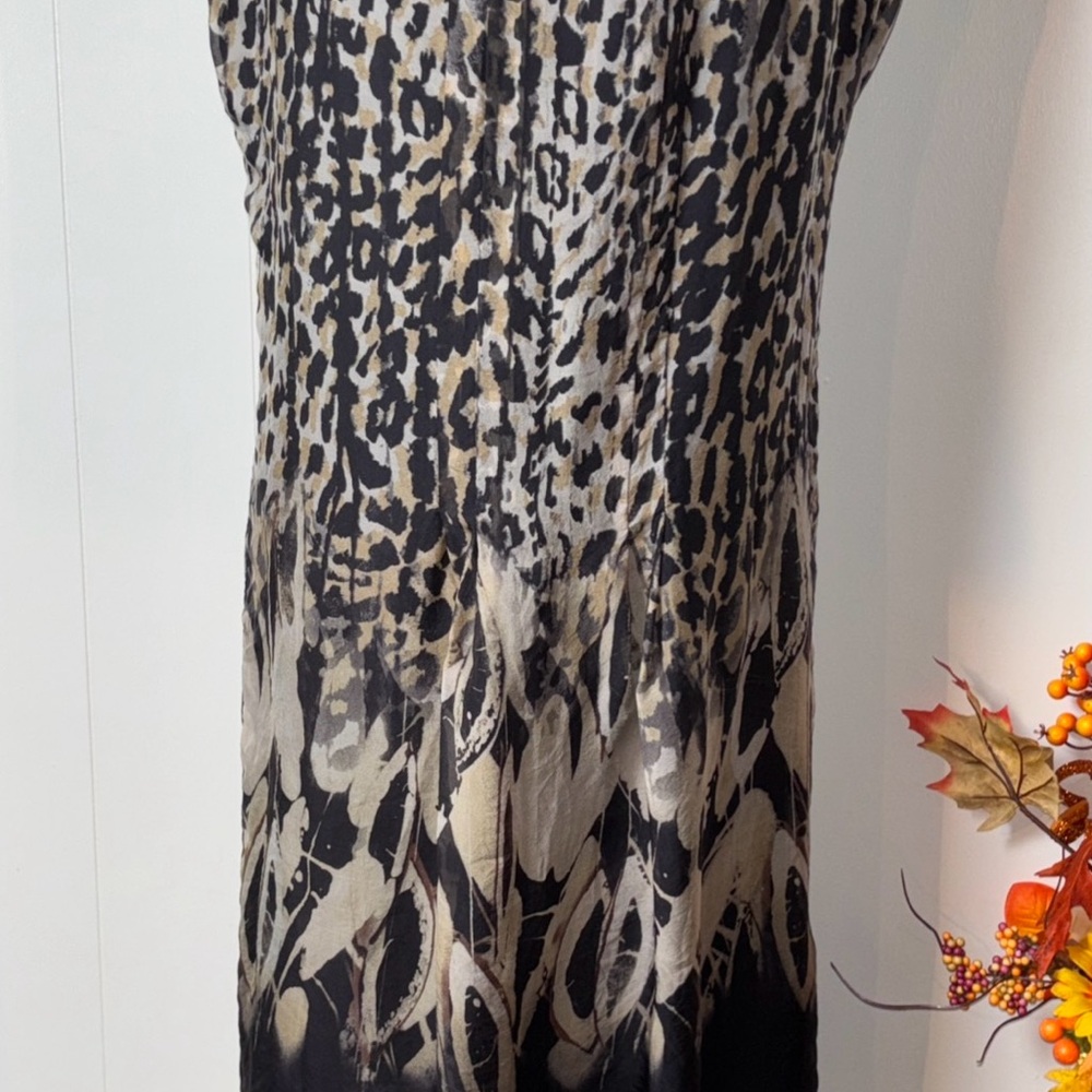 Zara Basic Black Classy Comfortable Midi Large Ch… - image 8